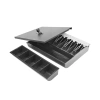  Денежный ящик Microinvest LB-330T ручной + PUSH., 335х368х80, черный, малый  фото в интернет-магазине Бизнес РОСТ  - торговое оборудование.